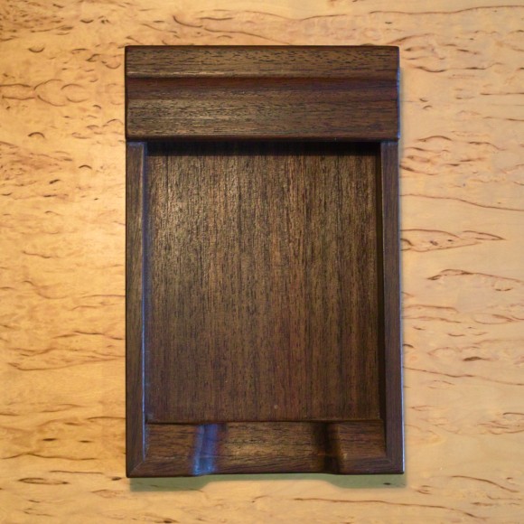 Rosewood Memo Tray